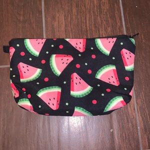Watermelon designed cosmetic bag